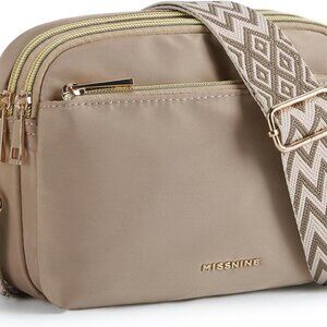 Small Crossbody Bags for Women, Travel Handbags and Purses, Trendy Nylon Shoulde